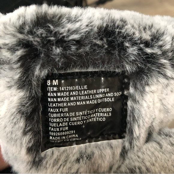 KHOMBU Ellie black and gray winter boots. - Picture 9 of 11